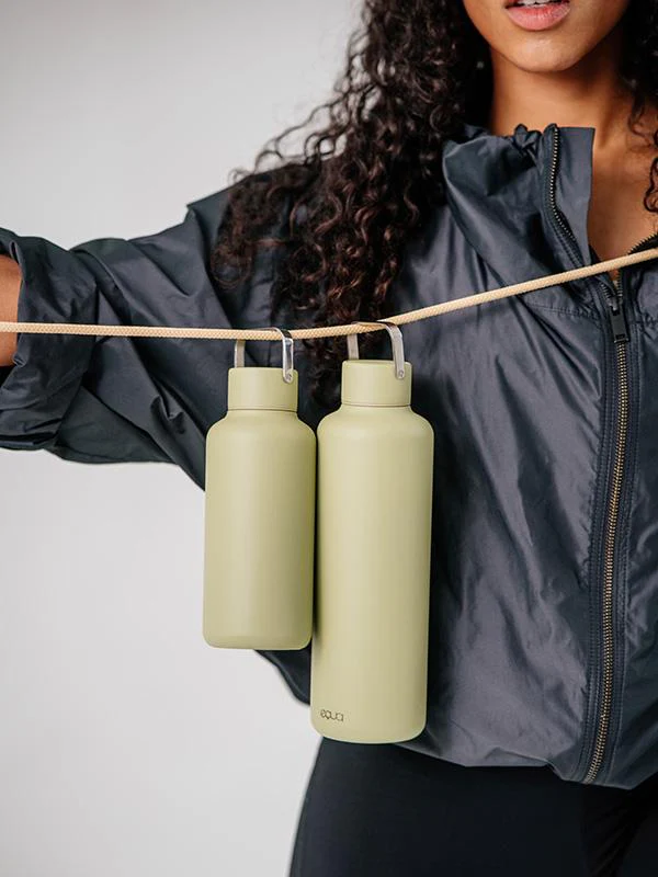 stainless-steel-water-bottle-single-wall-equa-timeless-matcha-1000ml-and-600ml-two-sizes